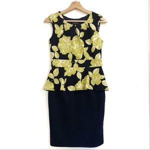 Enfocus Studio Peplum Floral Dress